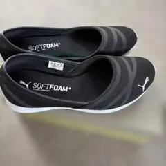 PUMA フラットシューズ 24.5cm ブラックのサムネイル