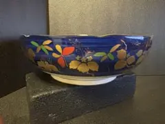 大人気　ハナエモリ HM 美食器　大皿　大鉢　金彩のサムネイル