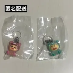 クレヨンしんちゃん めじるしアクセサリー みんなでくまパジャマ　ネネちゃんマサオ