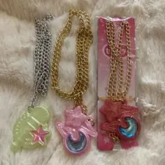 送料込み　セボンスター　キラキラ　ネックレス