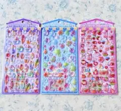 シール　ぷっくり　立体　シール交換