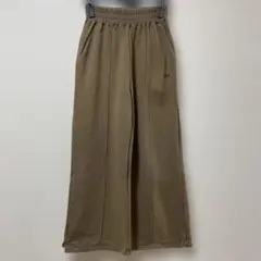 juemi　EMB Crease Sweat Pants カーキ