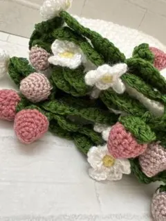 花束ブーケブランケット　いちご