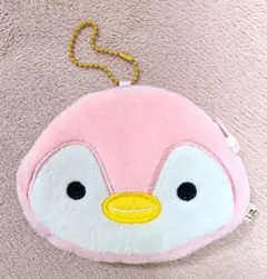 SUNLEMON ペンギン ポーチ ピンク　かわいい　ベビー　チャームのサムネイル