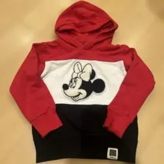 110サイズ　ミニーちゃんパーカー