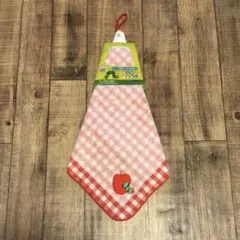 【新品・未使用】 エリック・カール ループ付タオル 1枚　はらぺこあおむし