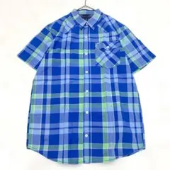 TOMMY HILFIGER 半袖シャツ キッズ　170 チェック柄