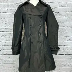 【美品】セオリーtheory luxeトレンチコート ブラウン サイズL　 22