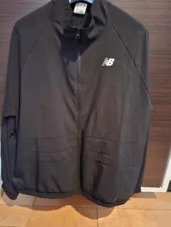 New Balance フルジップジャケット M ブラック