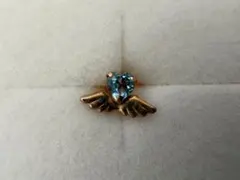 K10 ブルートパーズ ピアス（品質保証書付き）