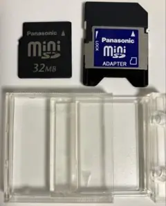 32MB miniSDカード Panasonic