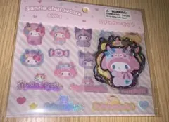 サンリオキャラクターズ　カラフルポップモンスター　ステッカーセット　シール