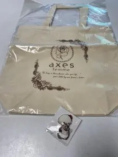 【最終値下げ】axes femmeノベルティ①トートバッグ　スマホリングのサムネイル