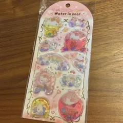 新品　キティ　ウォーターシール　スパンコール