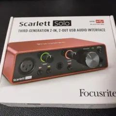 2026年最新】focusrite scarlett 2i2 3rd genの人気アイテム - メルカリ