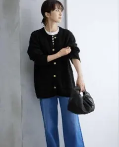 【極美品】ジャーナルスタンダードrelum ツイード ニットジャケット