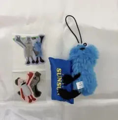 パペットスンスン ピローマスコット ステッカー セット