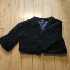 URBAN RESEARCH ボアショートコート 黒