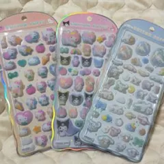 コットンパフィシールサンリオ