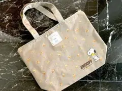 ☆【送料無料】☆【ジェラートピケ X スヌーピー トートバッグ】