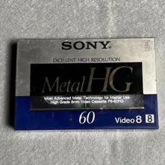 SONY ソニー Video8 METAL HG60 8ミリ P6-60HG