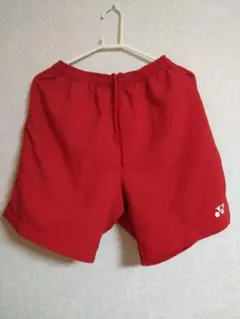 YONEXヨネックスレッドハーフパンツ
