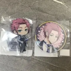 ブルーロック プリンスホテル ミニアクリルスタンド& 缶バッジ 糸師冴