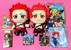 【6点セットタグ付爆豪勝己切島鋭児郎僕のヒーローアカデミアともぬいヒーロースーツ