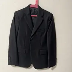 キッズ ブラックスーツ フォーマル3点セット