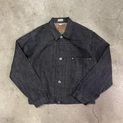 ブラック デニムジャケット