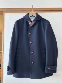 URBAN RESEARCH ネイビー ウールピーコート M