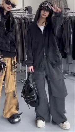 スウェットカーゴパンツ