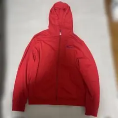 Champion レッド フルジップフーディ Lサイズ