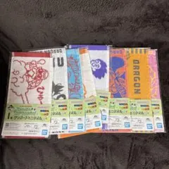 一番くじ　ドラゴンボール　スナップコレクション　ミニタオル　８種　コンプ