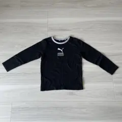 PUMA 黒 長袖カットソー　140センチ　美品