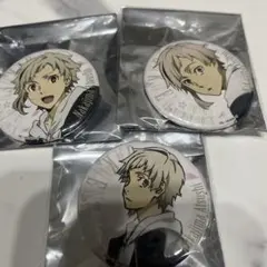 文豪ストレイドッグス AGF 缶バッジ 中島敦 2個セット