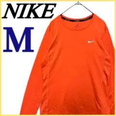 【NIKE】 DRI-FIT ロングスリーブTシャツ ロゴ スポーツ ウェア