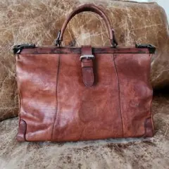 最安値【レトロ】Dakota取り扱い店にて‼️本革ミニボストン型バッグ