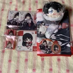 極楽湯 にじさんじ　月ノ美兎 もちころりん　タオル　コースター