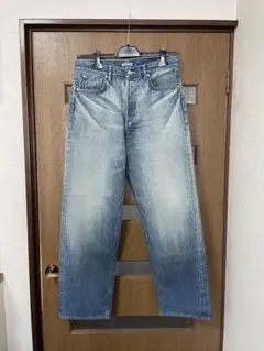 Selvedge Faded Heavy Denim Wide デニムのサムネイル