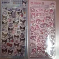 «正規品»クロミ マイメロ ボンボンドロップシール