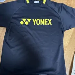 専用 YONEX ラウンドネックシャツ 黒/黄色