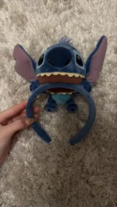 スティッチ カチューシャ ぬいぐるみ ディズニー ランド シー