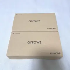 【新品未使用】SoftBank arrows We2 本体 2台セットのサムネイル