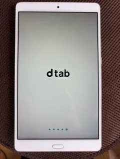 docomo dtab d-01H シルバー 本体 動作確認済 タブレット - メルカリ