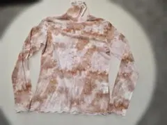 長袖シャツ　Mサイズ　フリルネック