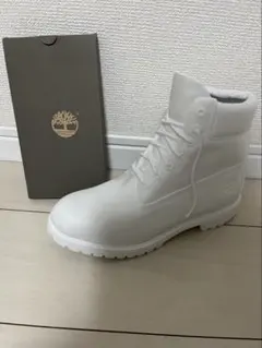 希少 Timberland オールホワイト ブーツ A1JSB 30㎝ - メルカリ