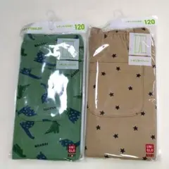 【2点セット】UNIQLO　レギンス10分丈　120cm　レギュラーフィット