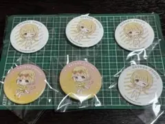 学園アイドルマスター藤田ことねミニキャラ缶バッジ　スイパラ海の家セット　学マス