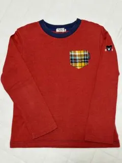 ミキハウス ダブルB 長袖Tシャツ カットソー 130